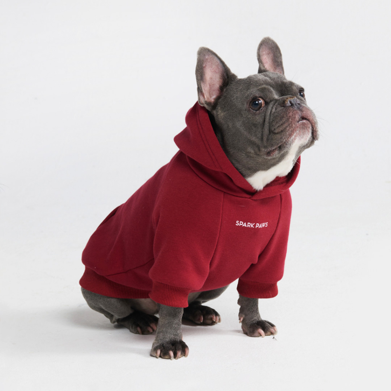 Essential Burgandy Hoodie||size:XL