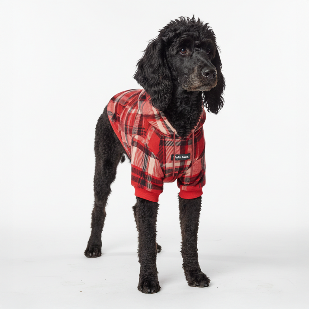 Plaid Dog Hoodies – SPARK PAWS