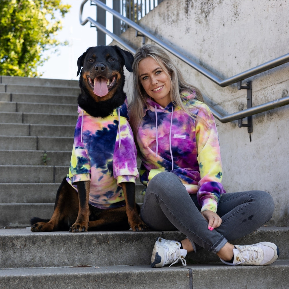 Velvet Dog Hoodie - Berry Lemonade – SPARK PAWS
