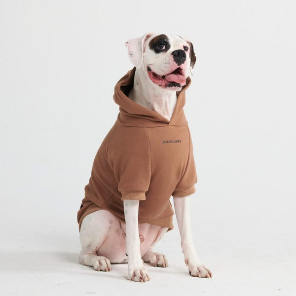 Essential Dog Hoodie - Chestnut Brown