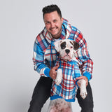 Plaid Human Hoodies