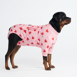 Pink Hearts Surgical Suit||size:5XL