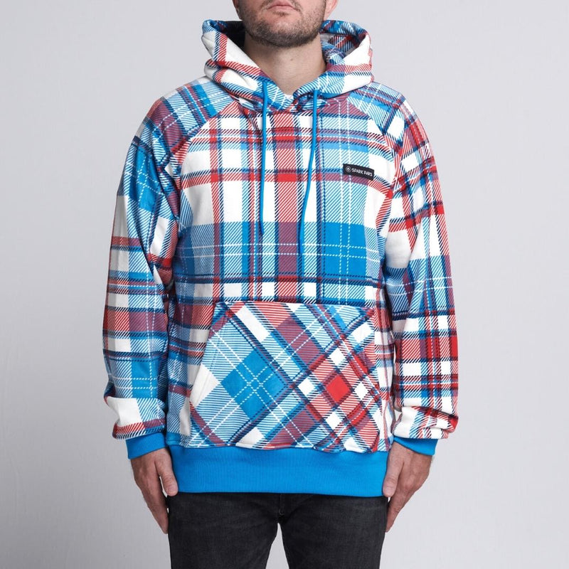Plaid Human Hoodies