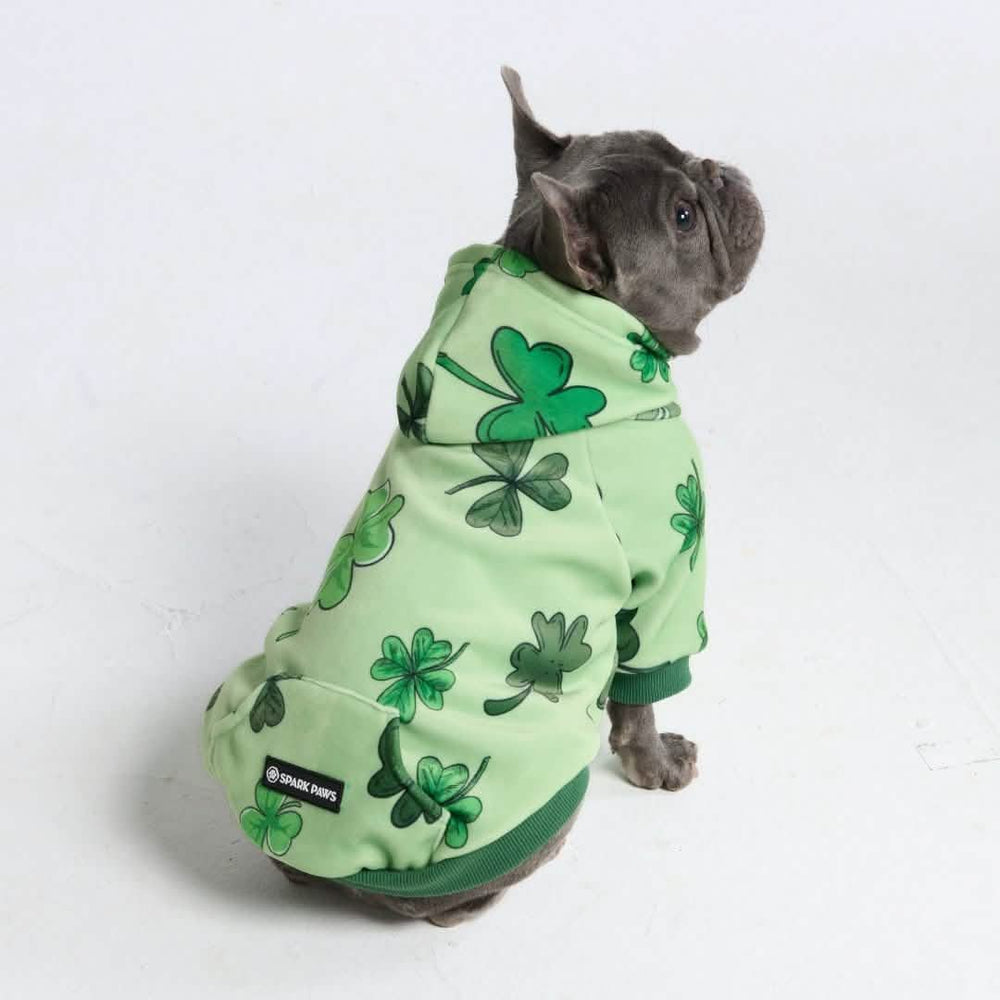 St. Paddy's Dog Hoodie - Light Green (Limited Edition) – SPARK PAWS