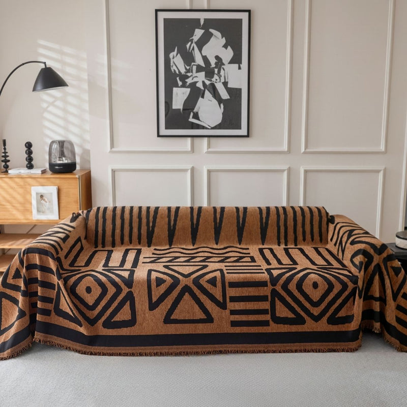 Pet Couch Cover - Boho Brown