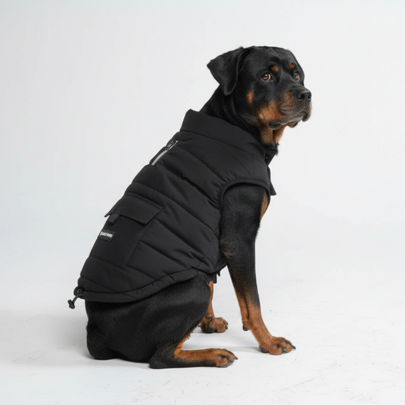 Black Warmshield Jacket||size:4XL