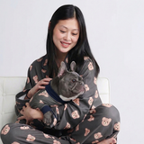 Bear Black PJ||size:S,M,L,XL,2XL,3XL,4XL,5XL