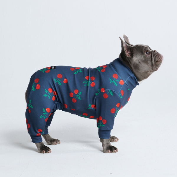 Dog Pajama - Cherries