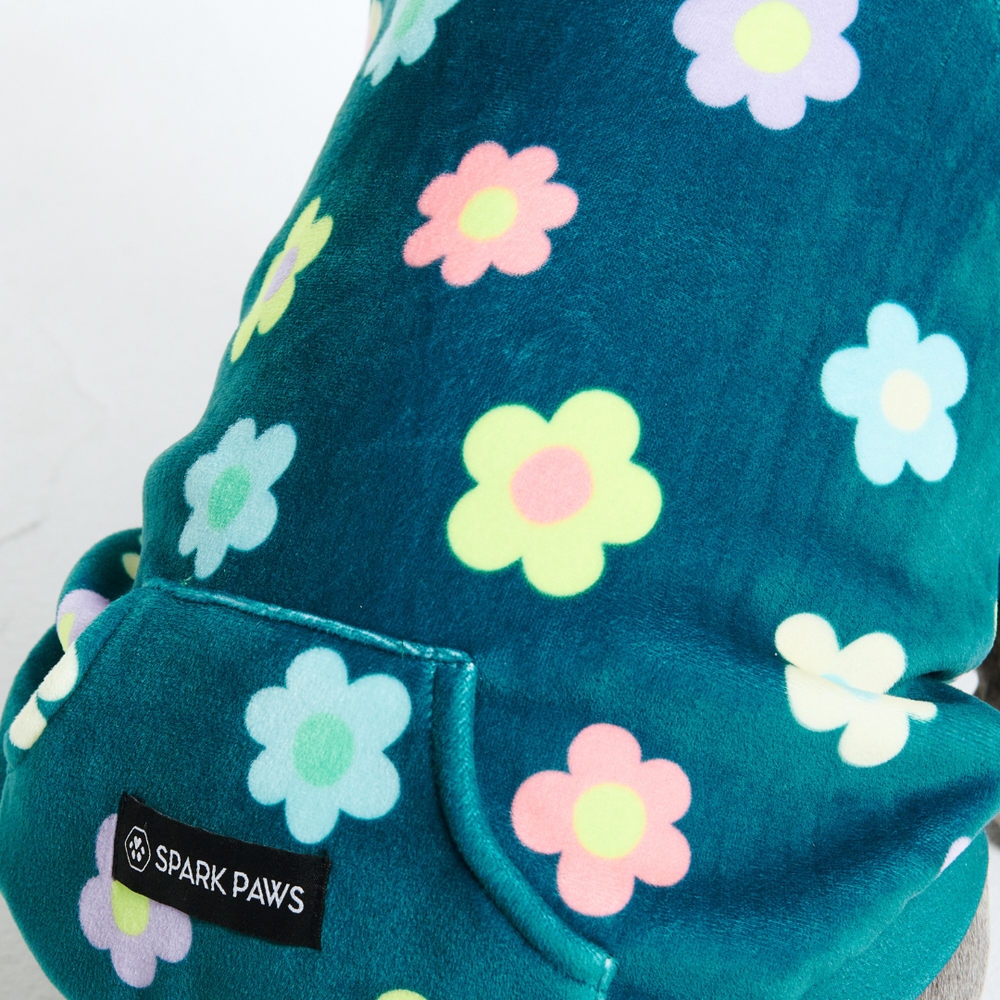 Daisy Dog Hoodie - Green – SPARK PAWS