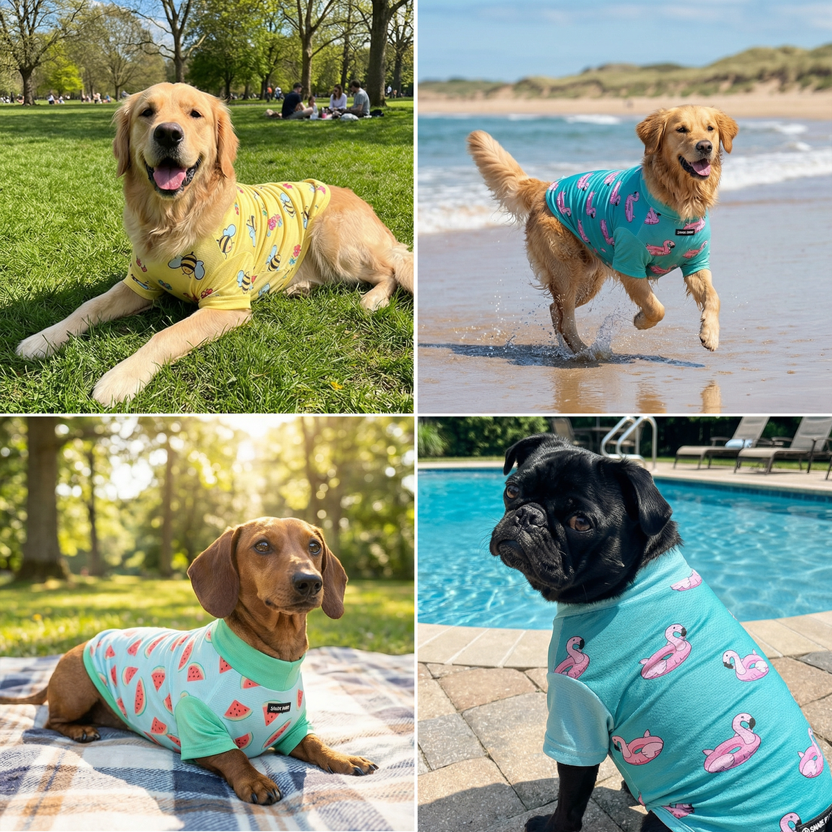 Sunblock T-Shirt 3 Pack – SPARK PAWS