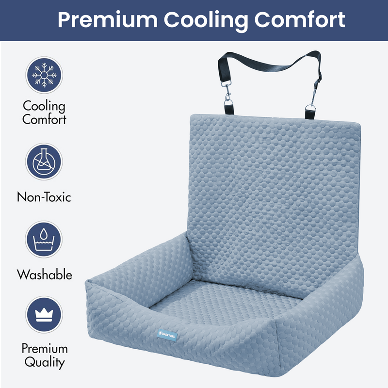 Frostcore™ Dog Cooling Car Seat Bed – SPARK PAWS