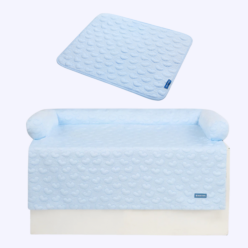 Frostcore™ Cooling Couch Cover Dog Bed and Cooling Mat Set