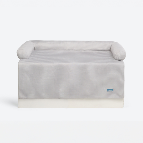 Frostcore™ Cooling Couch Cover Dog Bed - Waffle Grey – SPARK PAWS