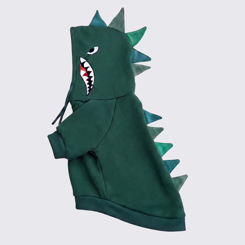 Halloween Dog & Human Matching Hoodie Set – Dinosaur – SPARK PAWS