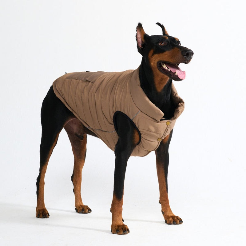 WarmShield Water-Resistant Jacket - Tan