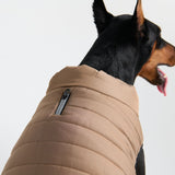WarmShield Water-Resistant Jacket - Tan