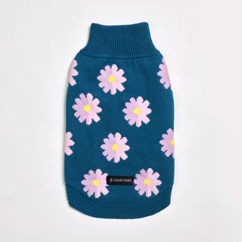 Flower Dog Sweater