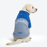 Royal Blue Plush Fleece Dog Sweater||size:3XL
