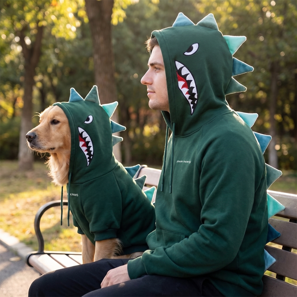 Halloween Human Hoodie - Dinosaur – SPARK PAWS
