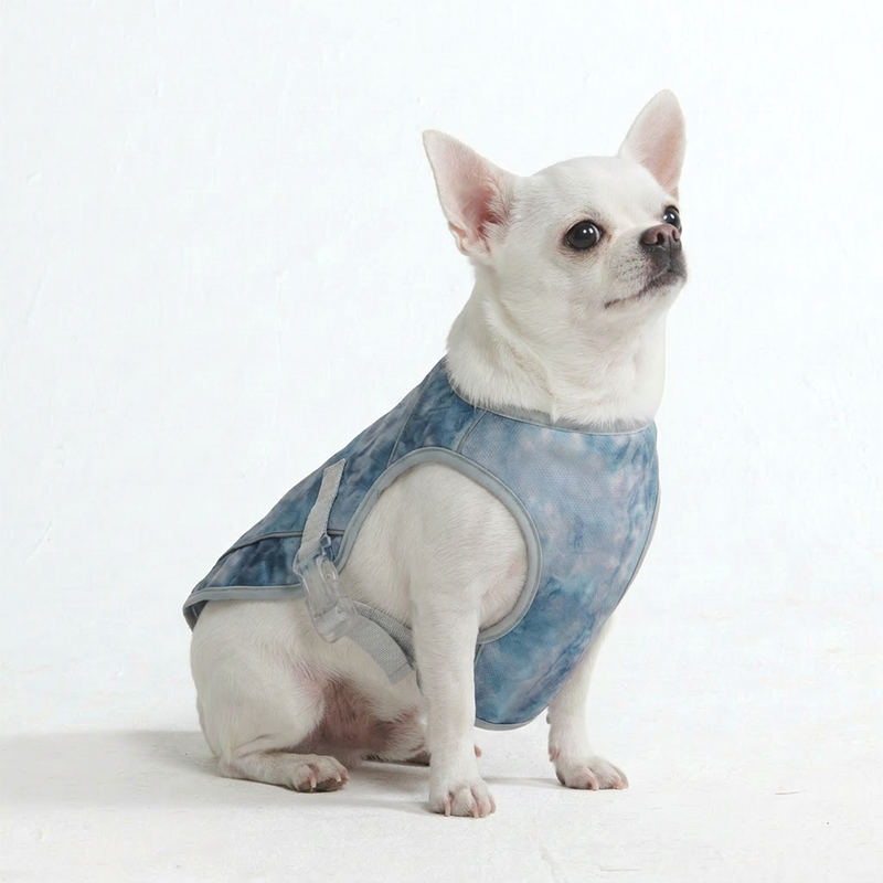 Dog Cooling Vest - Ice Blue – SPARK PAWS