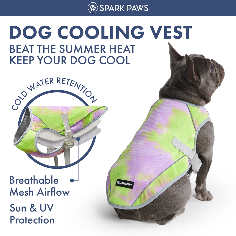 Dog Cooling Vest - Neon Purple – SPARK PAWS