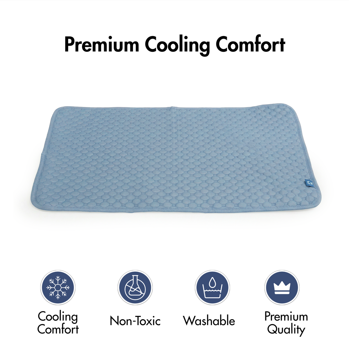 Frostcore™ Cooling Mat - Ash Blue – SPARK PAWS