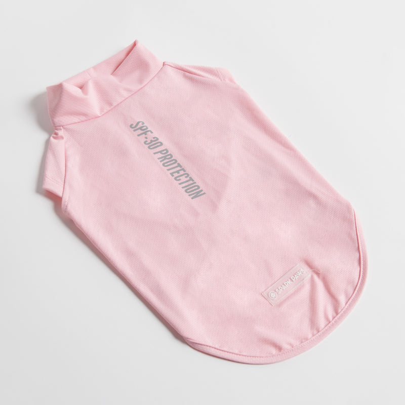 Sunblock Dog T-Shirt - Pink