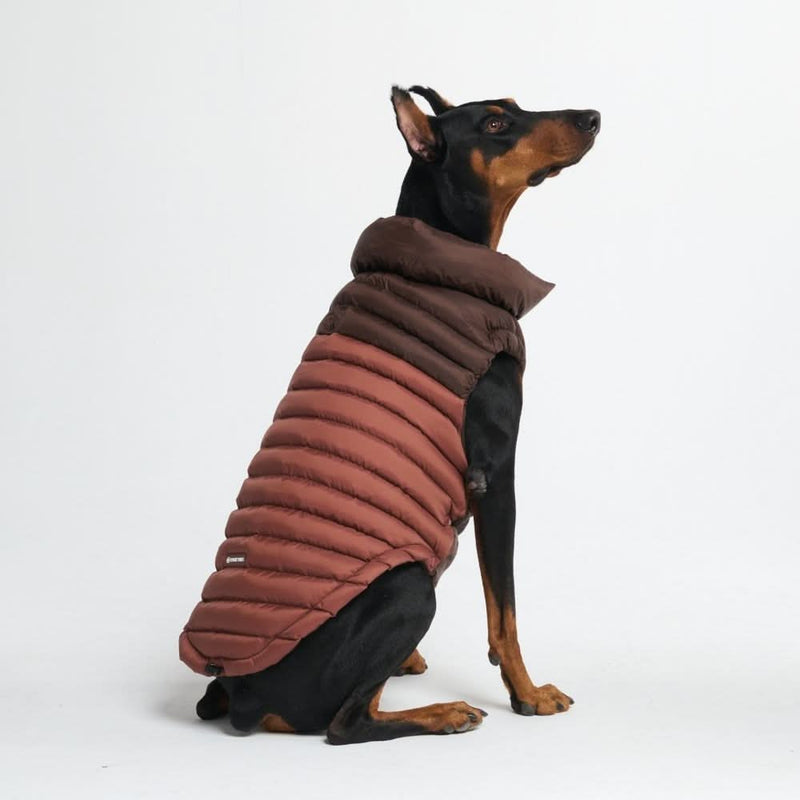PuffShield Winter Jacket - Brown – SPARK PAWS