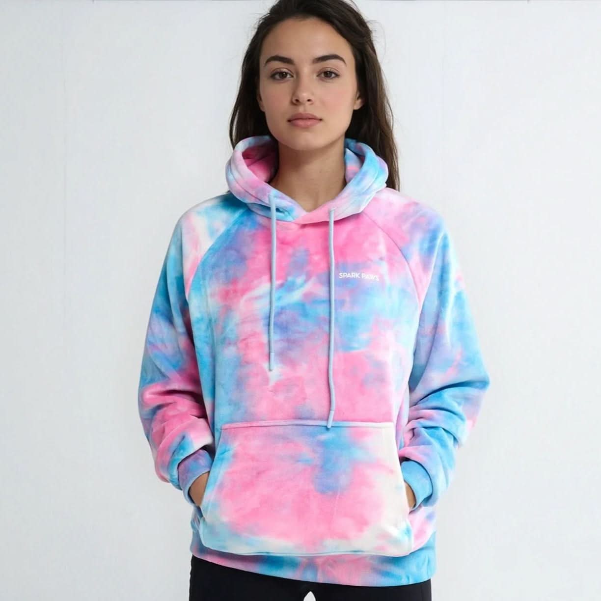 Velvet Human Hoodie - Snow Cone – SPARK PAWS