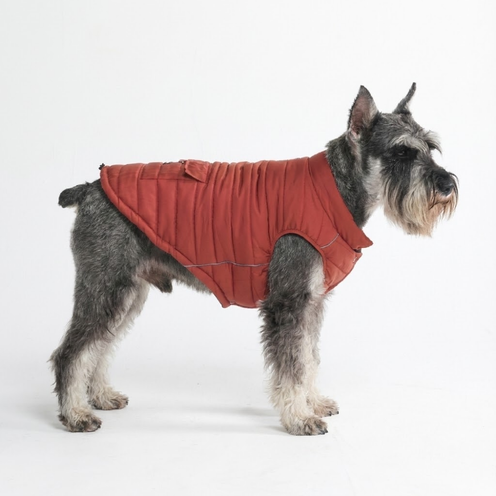 WarmShield Water-Resistant Jacket - Crimson – SPARK PAWS