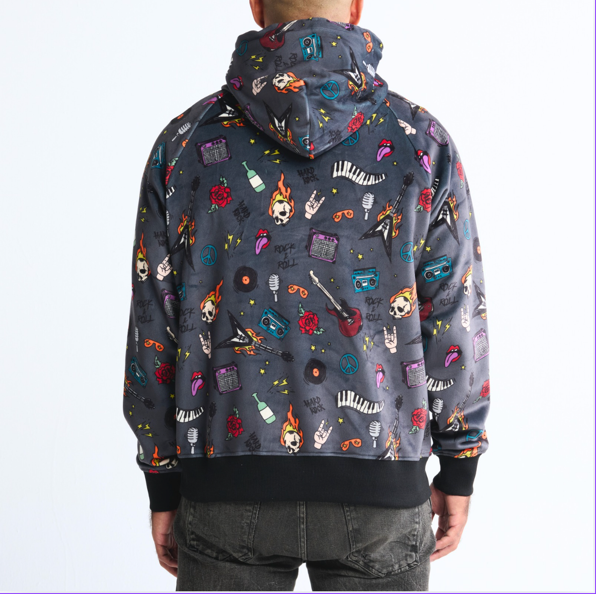 Rock and Roll Human Hoodie – SPARK PAWS