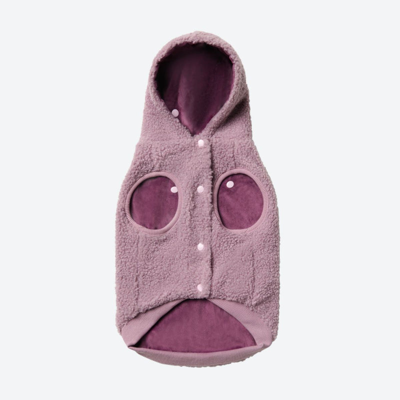 Teddy Sherpa Dog Sweater - Taupe