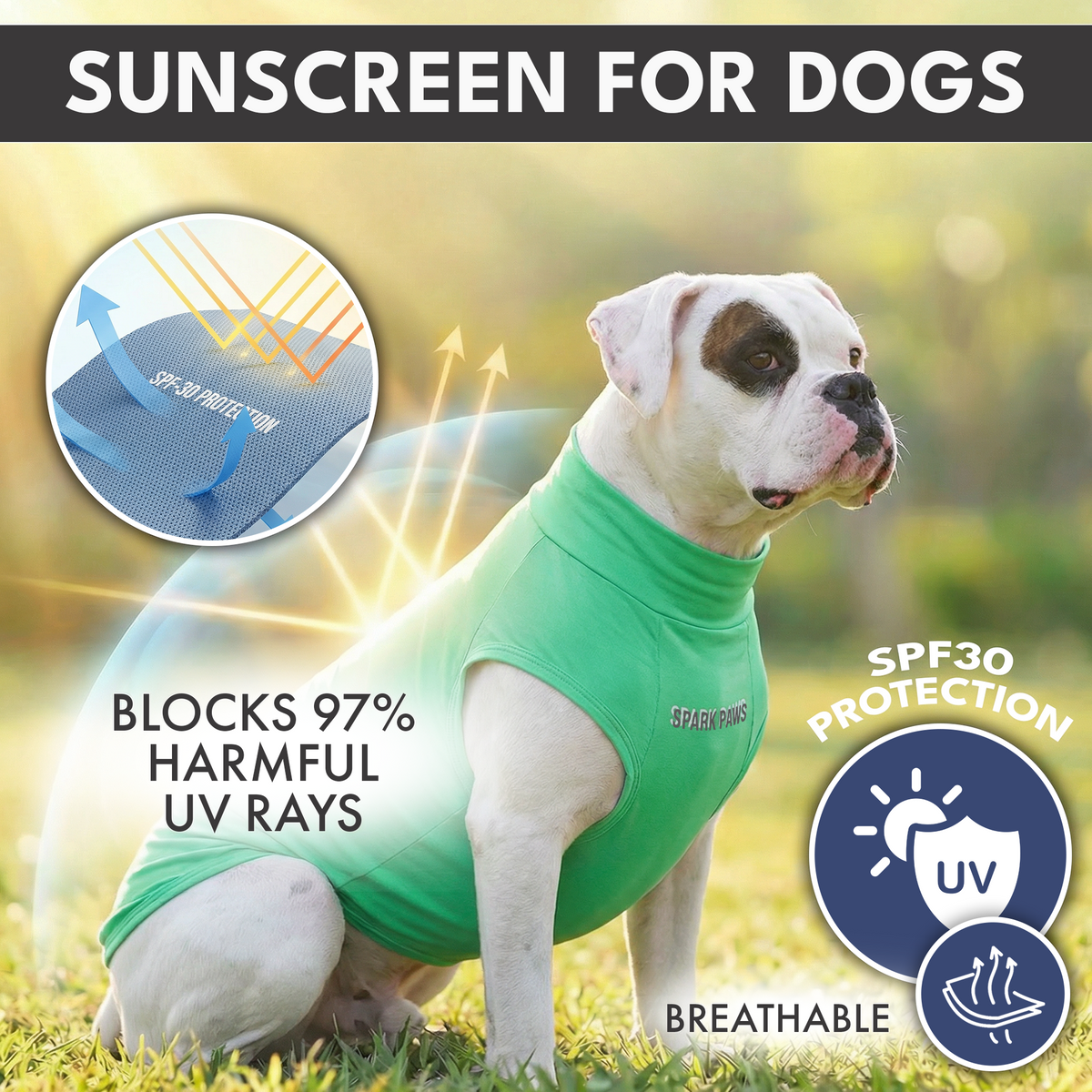 DOG GUARD AIR 犬服 S COSMOS MINT