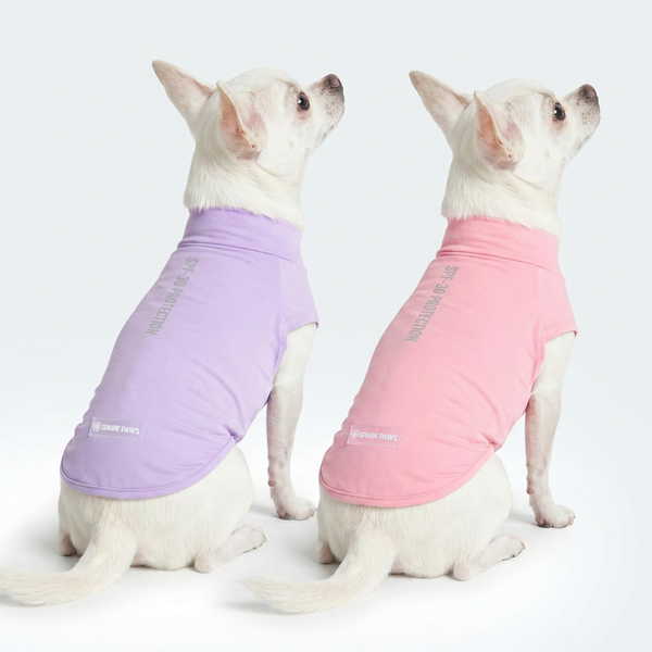 Sunblock Dog T-Shirt (2-pack) - Pink Purple – SPARK PAWS