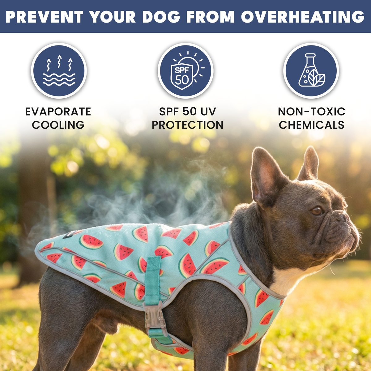Dog Cooling Vest - Watermelon – SPARK PAWS