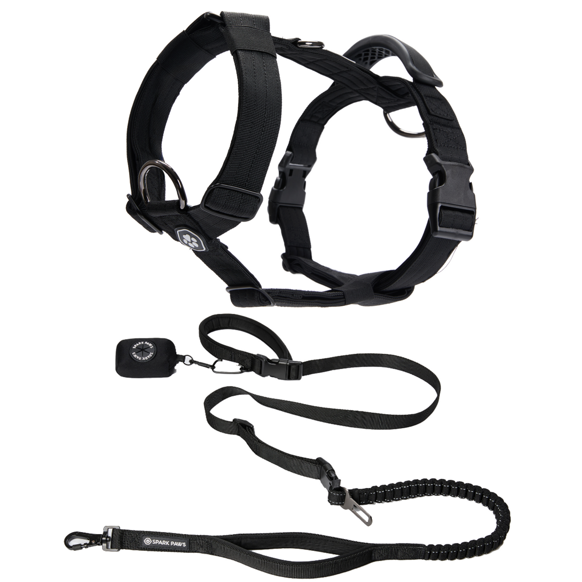 Comfort Control No-Pull Dog Harness and Multipurpose Leash Set