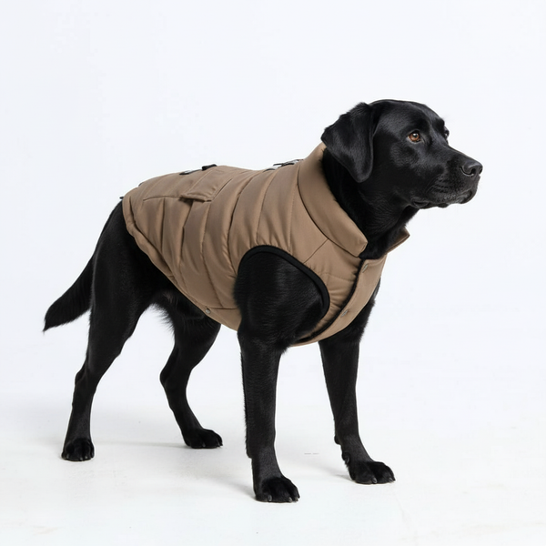 WarmShield Water-Resistant Jacket - Tan