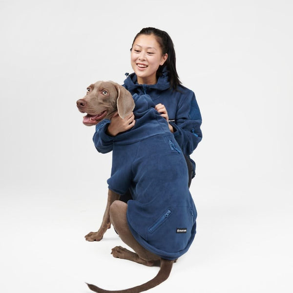 CozyFlex Utility Human Hoodie - Blue