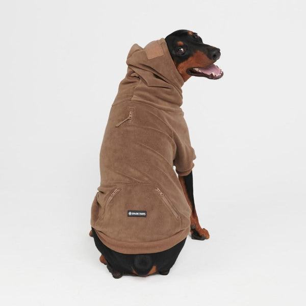 CozyFlex Utility Dog Hoodie - Brown