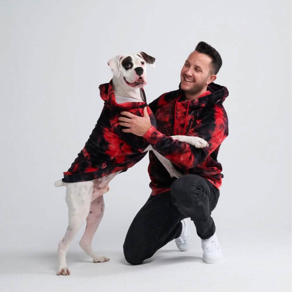 Red Swift Turquoise Pet Dog Hoodie