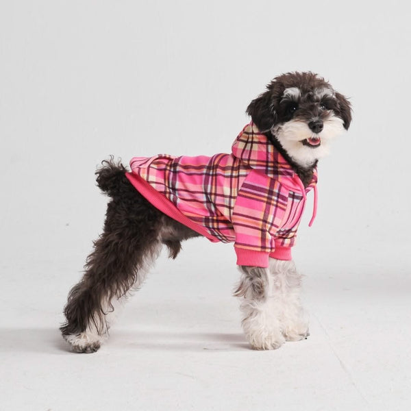 Green Plaid Human Hoodie – SPARK PAWS