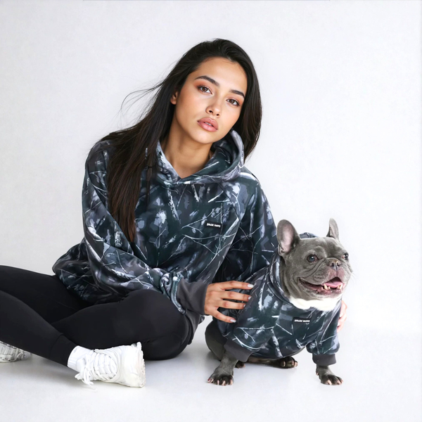 doghumanmatchinghoodieblacktre