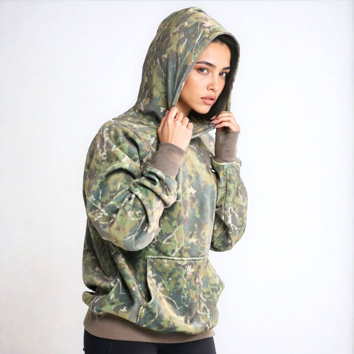 Camo Human Hoodies – SPARK PAWS