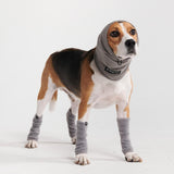 Stretchy Fleece Dog Leg Warmer Sleeves - Grey