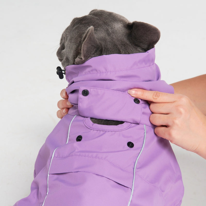 Breatheshield™ Dog Raincoat - Purple