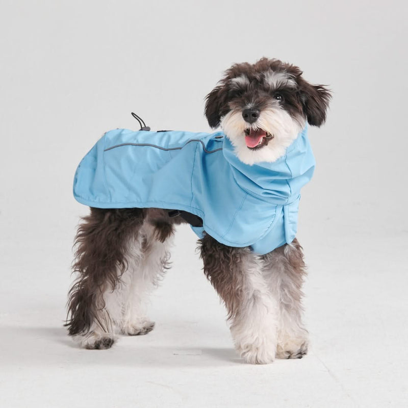 Breatheshield™ Dog Raincoat - Light Blue