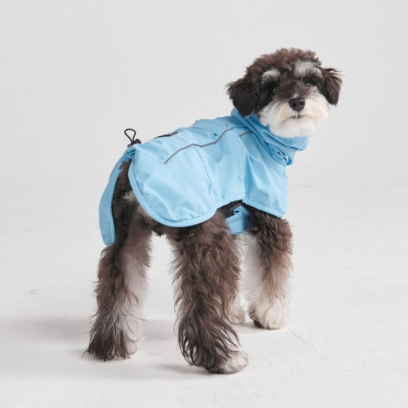 Breatheshield™ Dog Raincoat - Light Blue