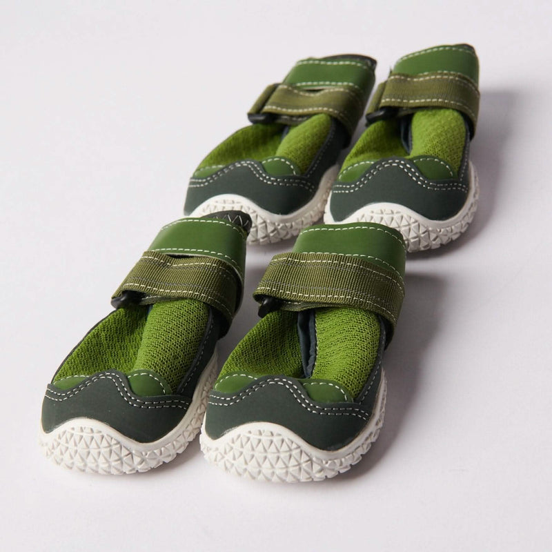 Green dog shoes Clearance