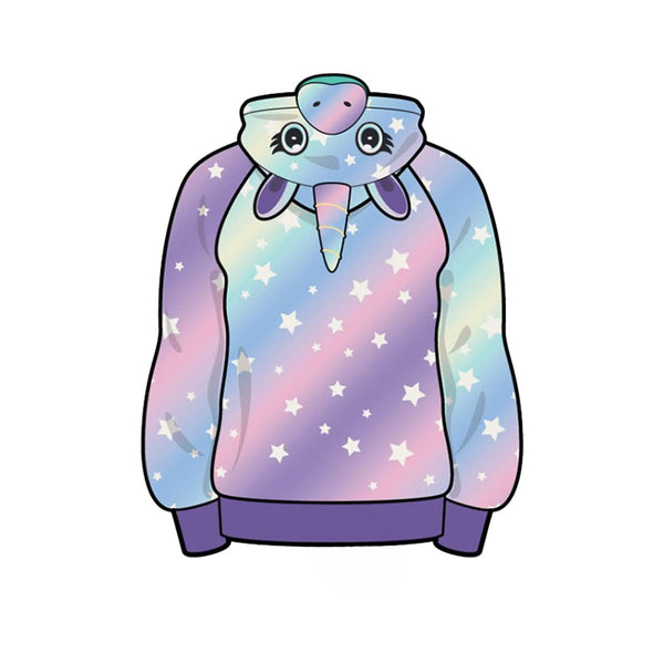 Halloween Human Hoodie - Unicorn
