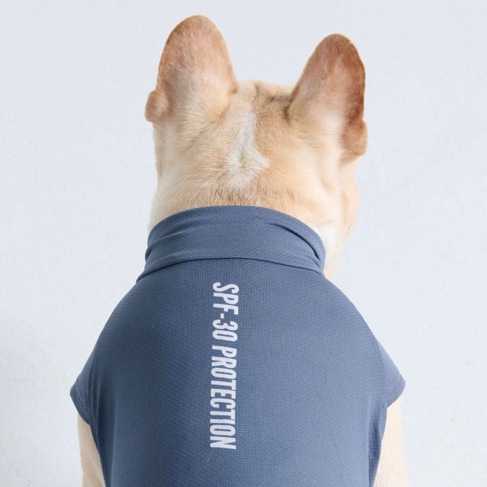 Sunblock Dog T-Shirt - Navy Blue – SPARK PAWS